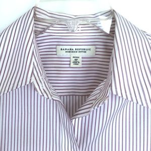Banana Republic Non-Iron Fitted Shirt 4P